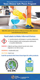 Download: Safe Cleaners Shopping Card
